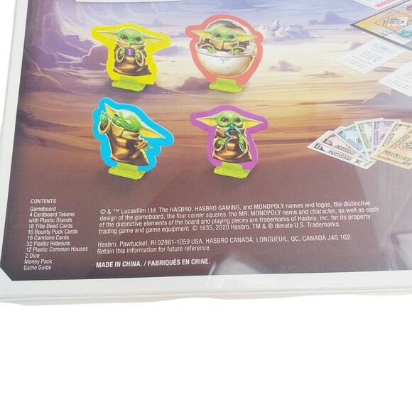 Monopoly Board Game Star Wars The Mandalorian Special Edition Factory Sealed New - Picture 5 of 6
